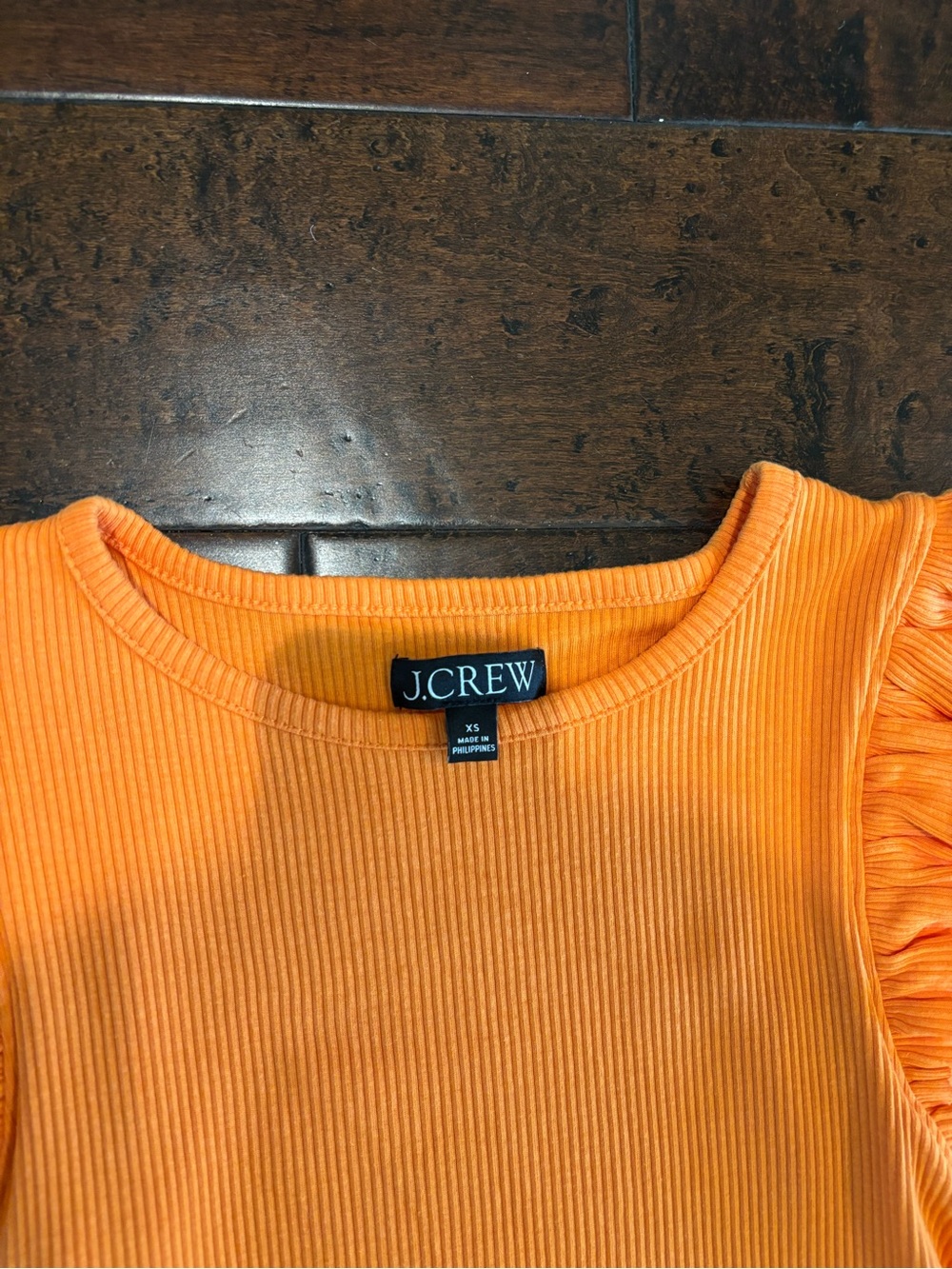 J. Crew Ruffle Sleeve Tanks XS NWOT - Picture 3 of 7